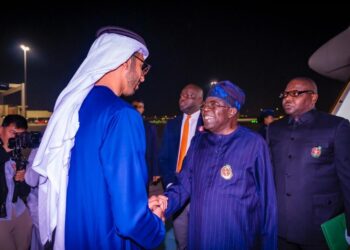 Tinubu Arrives In Abu Dhabi For Sustainability Week