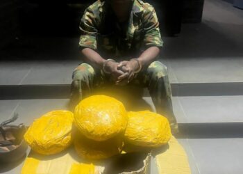 Police Arrest Soldier With ‘Canadian Loud’ In Lagos 