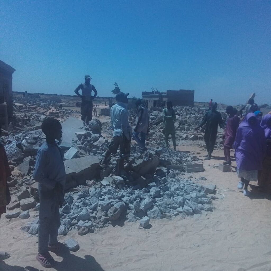 Residents Lament As Borno Begins Demolition Of Houses For Airport Upgrade