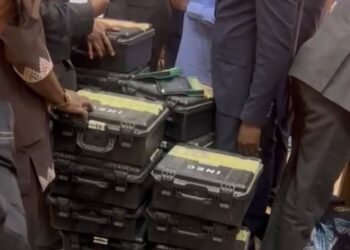 Edo Guber: INEC Presents BVAS Machines As Tribunal Examines Evidence Of Over-voting