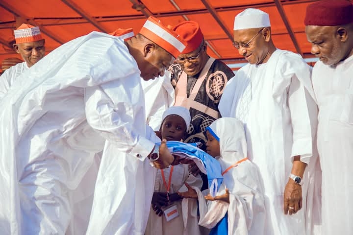 PICTORIAL: Kano Gov't Distributes Free School Uniforms To 789,000 Pupils 1 Kano Govt Distributes Free School Uniforms Pupil5