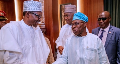 Obasanjo, Buhari Make Brilliant Defence For Nigeria In Paris 1 OBASANJO AND BUHARI.jpg 1