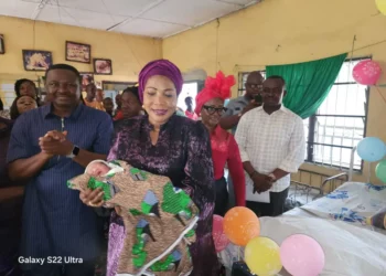 Mrs Otti Doles Out N1.4m To First Babies