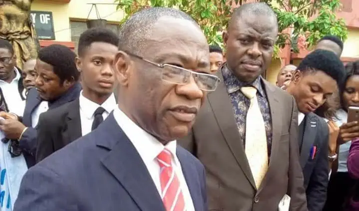 Harassment: UNICAL Professor Debunks ICPC Allegations In Court 1 Suspended professor of law Cyril Ndifon 1