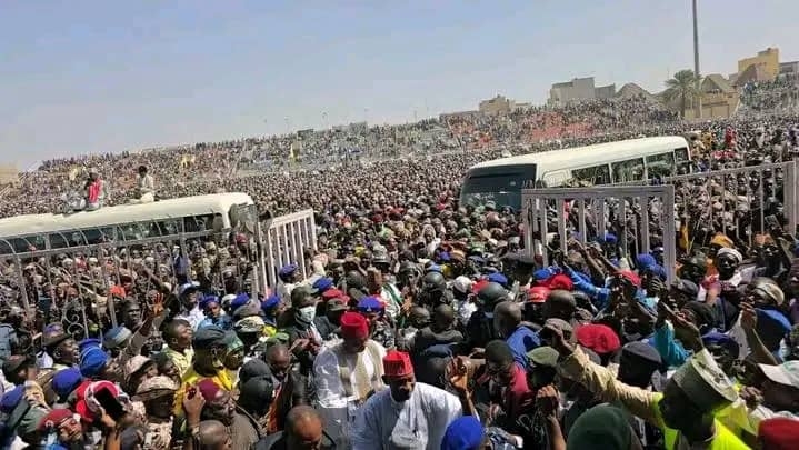Despite Security Alert, Crowd Gathers For Tijjaniyya Maulud In Kano 1 Tijjaniyya Maulud In Kano