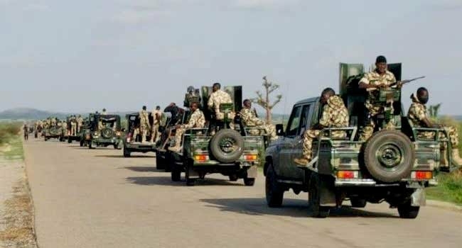 JUST-IN: Troops Foil Multiple Attacks, Kill 50 Terrorists In Borno 1 Troops again