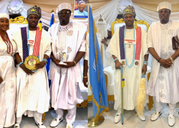 UNIPGC Leader Honours Isheri Monarch With Global Peace Title