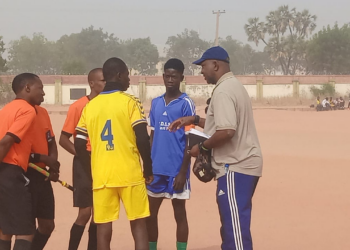 Ex-Flying Eagles Captain Uwe Storms Principal’s Cup In Gombe To Scout Talents