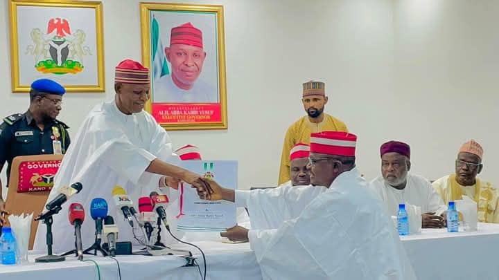 PICTORIAL: Kano Gov Swears In New Commissioners, Advisers, Perm Secs 1 WhatsApp Image 2025 01 06 at 1.34.38 PM