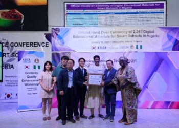 KOICA Hands Over 2,340 Digital Educational Materials To UBEC