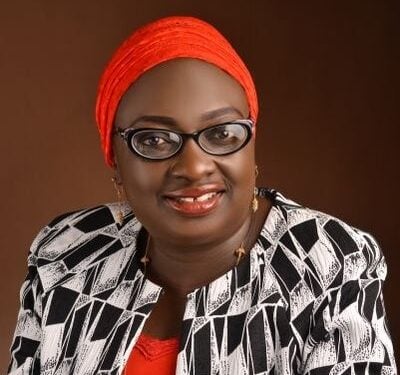 Deputy Governor of Ogun State, Engr. Noimot Salako-Oyedele.