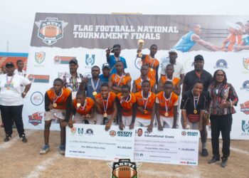 Imumolen Awards N40m Scholarships To Winners Of National Flag Football Tourney