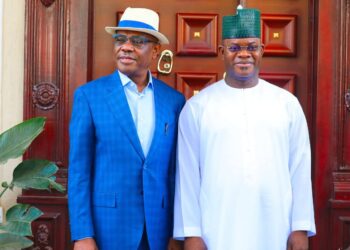 PICTORIAL: Ex-Kogi Gov Bello Seeks New Alliances, Visits Wike In Abuja