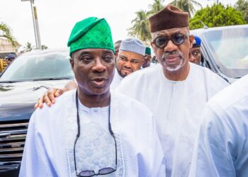 PICTORIAL: Ogun Gov Eulogises Late Mother Of Fuji Star, Wasiu Ayinde Marshal, At 7th Day Fidau Prayer