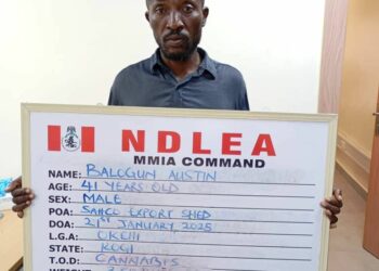 NDLEA Intercepts UK-bound illicit Drugs In Duvet At Lagos Airport, Arrests 2 Suspects