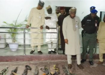 PICTORIAL: DSS Intercepts Arms Cache In Zamfara