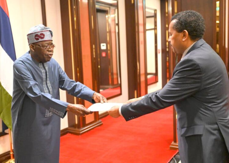 Tinubu Receives Letters Of Credence From 4 New Envoys