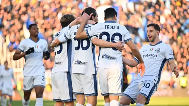 Serie A: Inter Squeeze Past Venezia To Mount Pressure On Leaders Napoli 1 inter milan celebrates 25 01 g 1200 640x360 1
