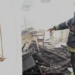 Fire Guts One-storey Building In Lagos