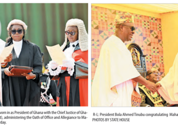 Mahama Sworn In As Ghana’s President