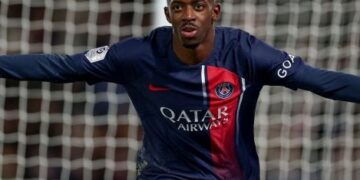 Osimhen PSG Win Super Cup With Last-gasp Dembélé Goal