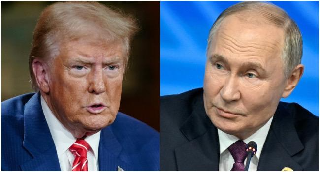 L-R: Trump and Putin