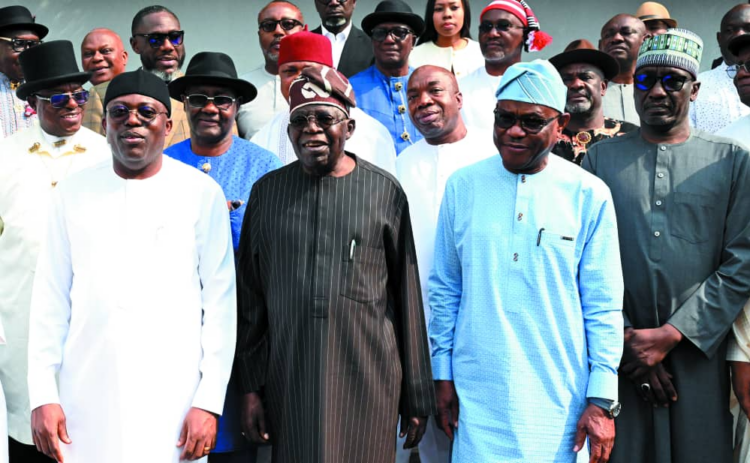Tinubu Meets Gov Fubara