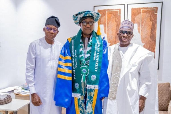 Al Hikmah Varsity decorates Speaker Abbas with honourary doctorate