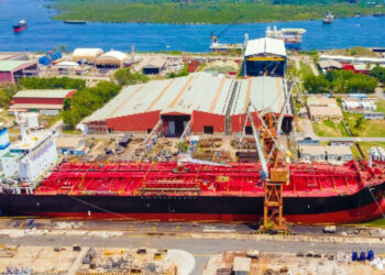 7 Years After…Nigeria’s N40bn Floating Dry Dock Rots Away In Lagos