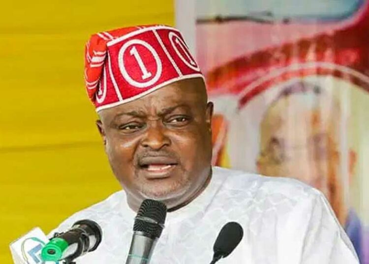 Former Speaker of the Lagos State House of Assembly, Mudashiru Obasa