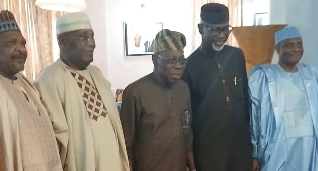 2027: After Atiku’s Visit To OBJ, Gov Bala’s Camp Begins Rally 1 Obasanjo and Atiku in Abeokuta