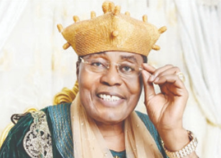 Olugbo of Ugbo Kingdom, Oba Frederick Obateru Akinruntan.