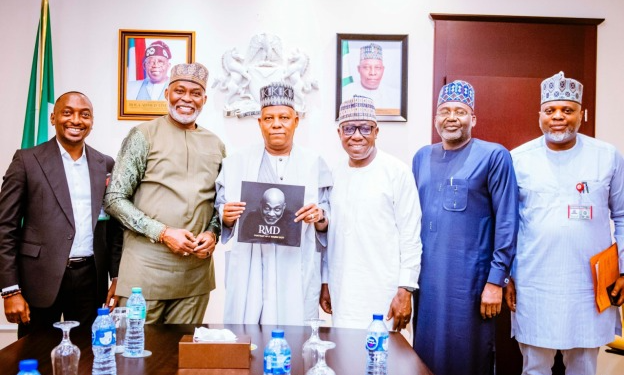 Richard Mofe-Damijo Meets VP Shettima