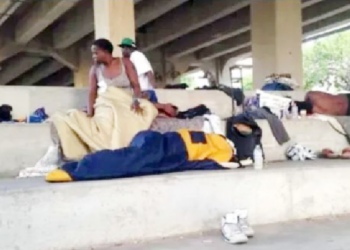 High Rent, Eviction Pushing Lagos Residents To Bus Terminals, Pedestrian Bridges