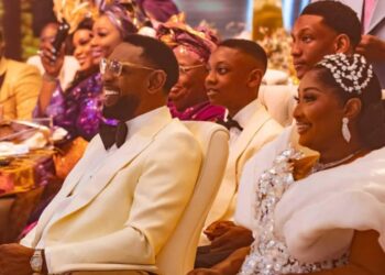 PICTORIAL: COZA Founder Fatoyinbo ‘Remarries’ Wife To Mark 25th Wedding Anniversary