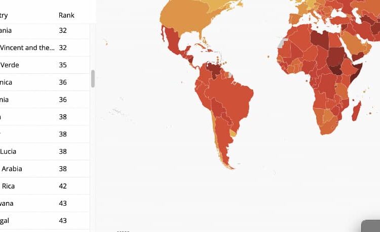 Nigeria Ranked 36th World's Most Corrupt Country In 2024