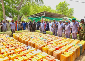 Customs Intercepts 800 Jerry Cans Of 25 Litres Petrol, Others In Kwara