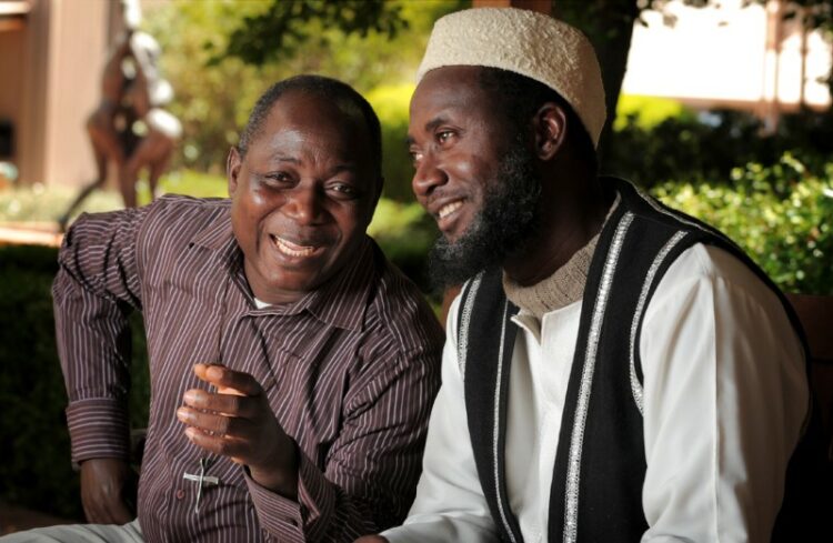 L-R: Rev. Wuye and  Imam Ashafa