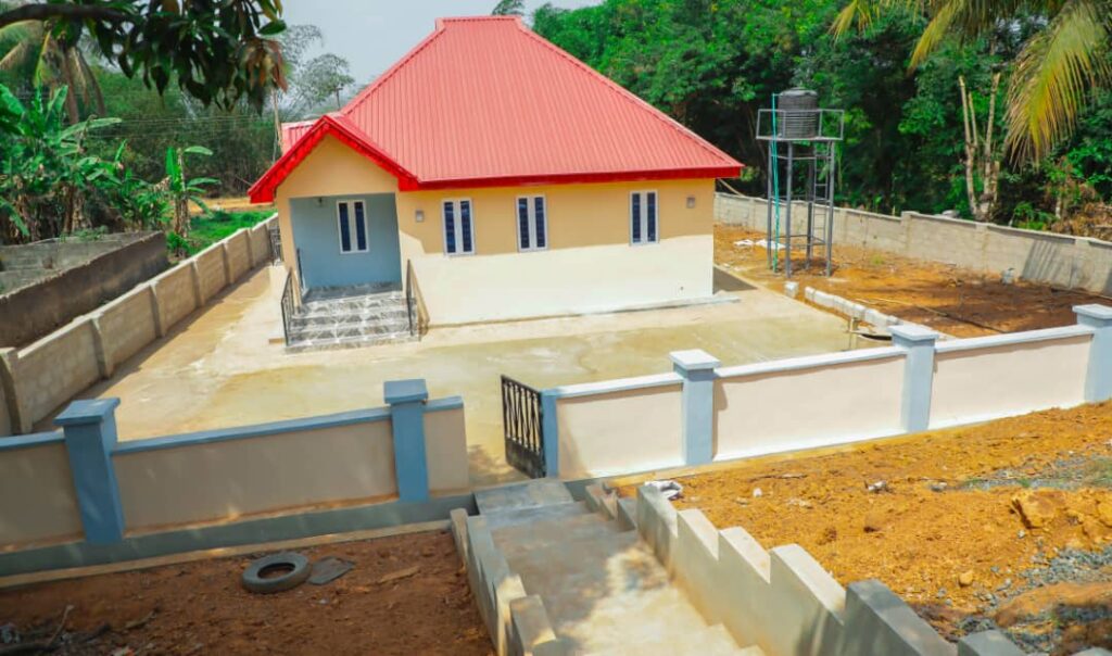 Oyebanji Gifts Aged Widow 3-Bedroom Bungalow In Ekiti