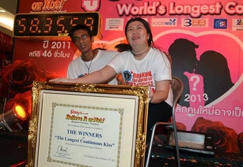 Guinness Record-holding Couple Who Kissed For 58 Hours Announces Split