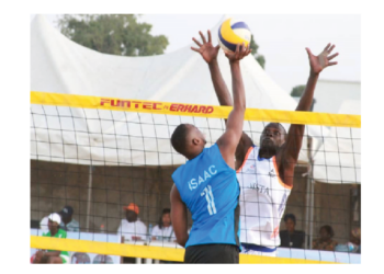 38 Teams Battle For Honours As President Beach Volleyball Serves Off