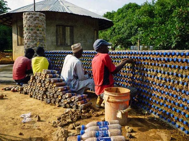 AIWES Lauds Man For Building Toilets Using Plastic BottlesĀ 1 AIWES Lauds Man For Building Toilets Using Plastic Bottles