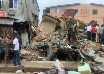 2 Dead, Others injured As 3-storey Building Collapses In Lagos