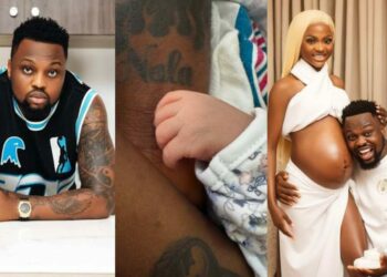 Egungun Of Lagos,Wife Welcome First Child