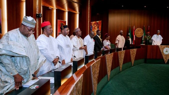 Governors’ Boycott Of FAAC Meeting Delays Salaries 1 Cross section of Nigerian governors 678x381 1