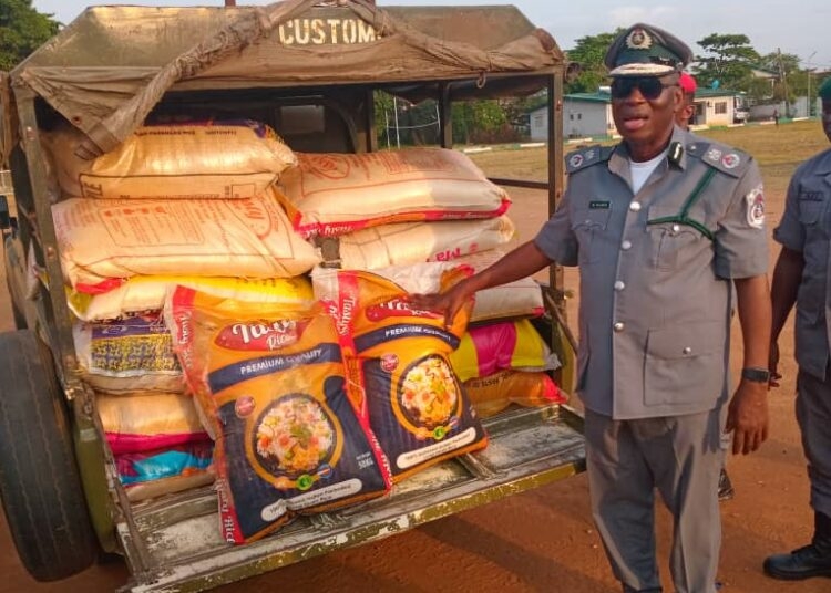 Customs Intercepts 445 Bags Of Smuggled Rice From Benin Republic In Ogun 1 IMG 20250311 WA0072 750x536 1