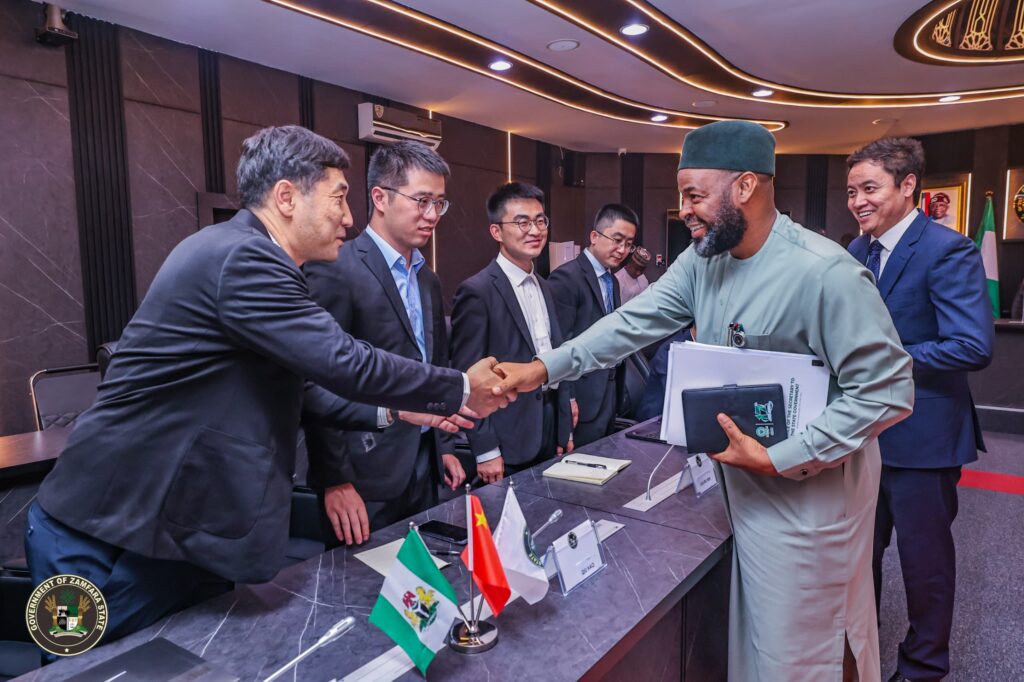 Zamfara gov partners Chinese