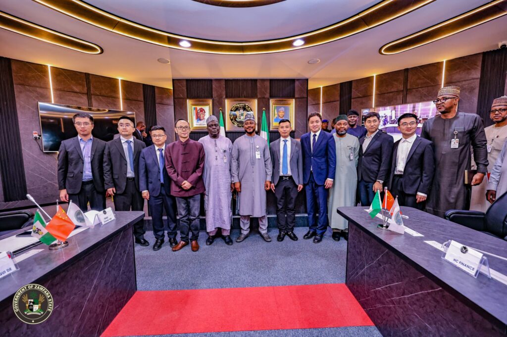 Zamfara gov partners Chinese