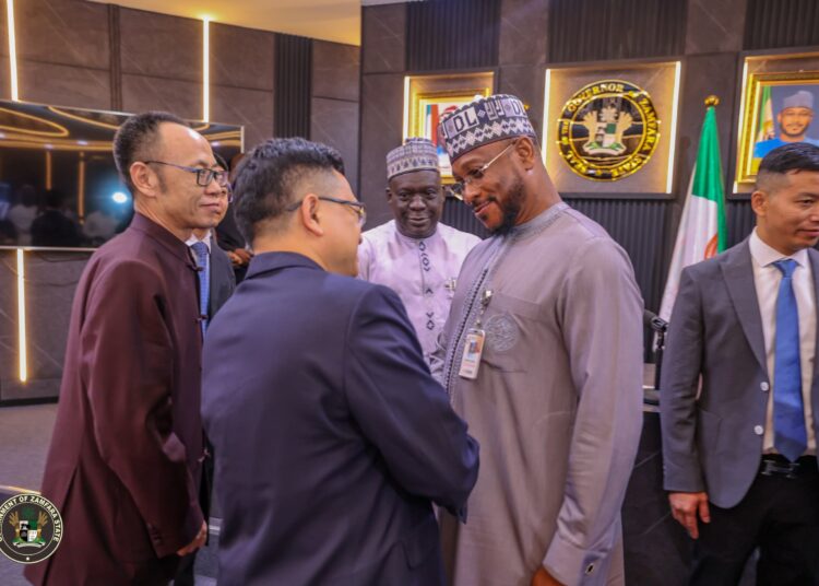 Zamfara gov partners Chinese