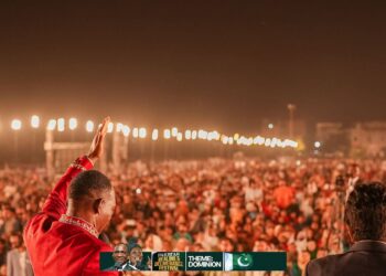 Internet Abuzz As Pastor Enenche, Wife Storm Pakistan For Crusade